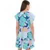 image:imageLilly Pulitzer Womens Norella Linen DressStarlight Navy Tennessees Hibiscus