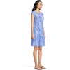 image:imageLilly Pulitzer Womens Danville DressSunwashed Blue Citrus Crush Engineered Knit Dress