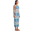 image:imageLilly Pulitzer Womens Estela Midi DressBreezy Aqua Best Fronds Forever