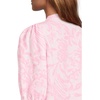 image:imageLilly Pulitzer Womens Mialeigh Elbow Sleeve Linen TopRousseau Pink Glisten in the Sun