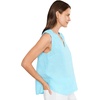 image:imageLilly Pulitzer Womens Kavalla Sleeveless RuffleCapri Blue X Resort White