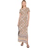 image:imageLilly Pulitzer Womens Kaden UPF 50 MaxiIced Latte Cheetah Checks Engineered Chillylilly